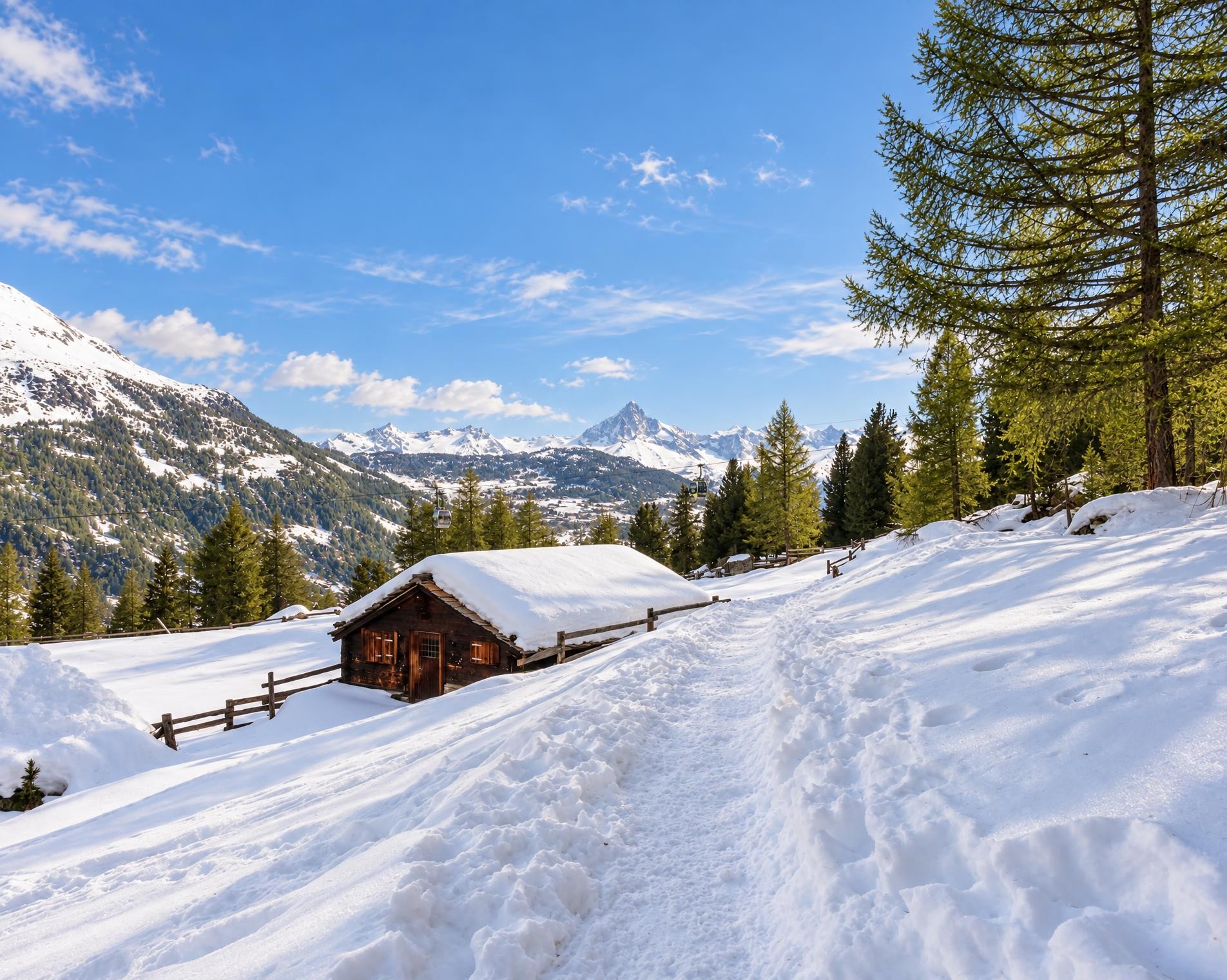 Alpe Äbnet–Hannigalp Trail