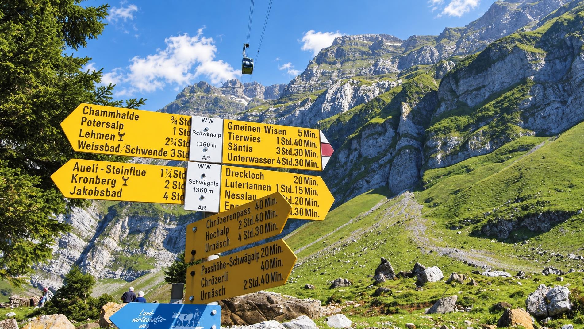 Appenzeller Alpenweg, Stage 1/2