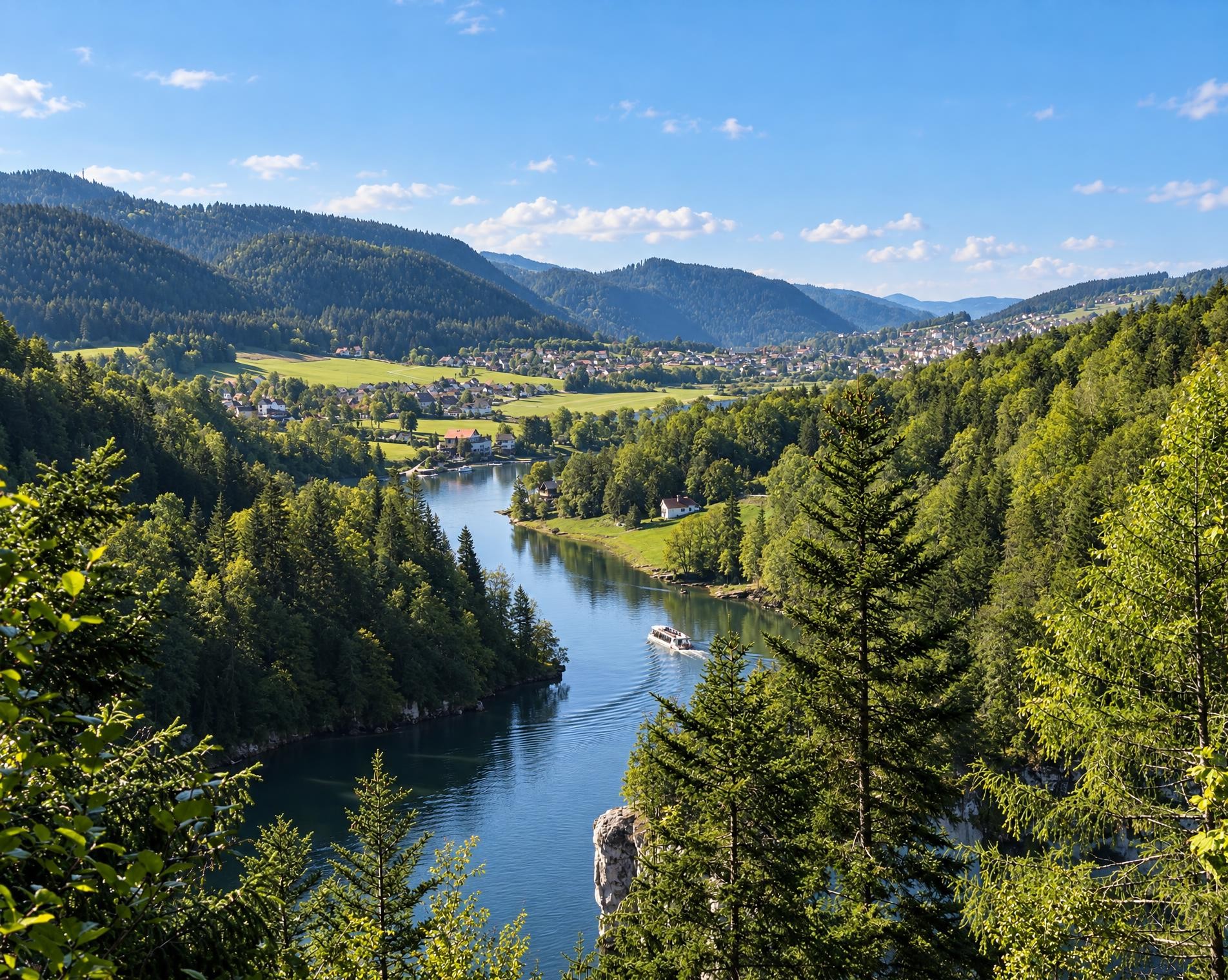 Au fil du Doubs, Etappe 1/4