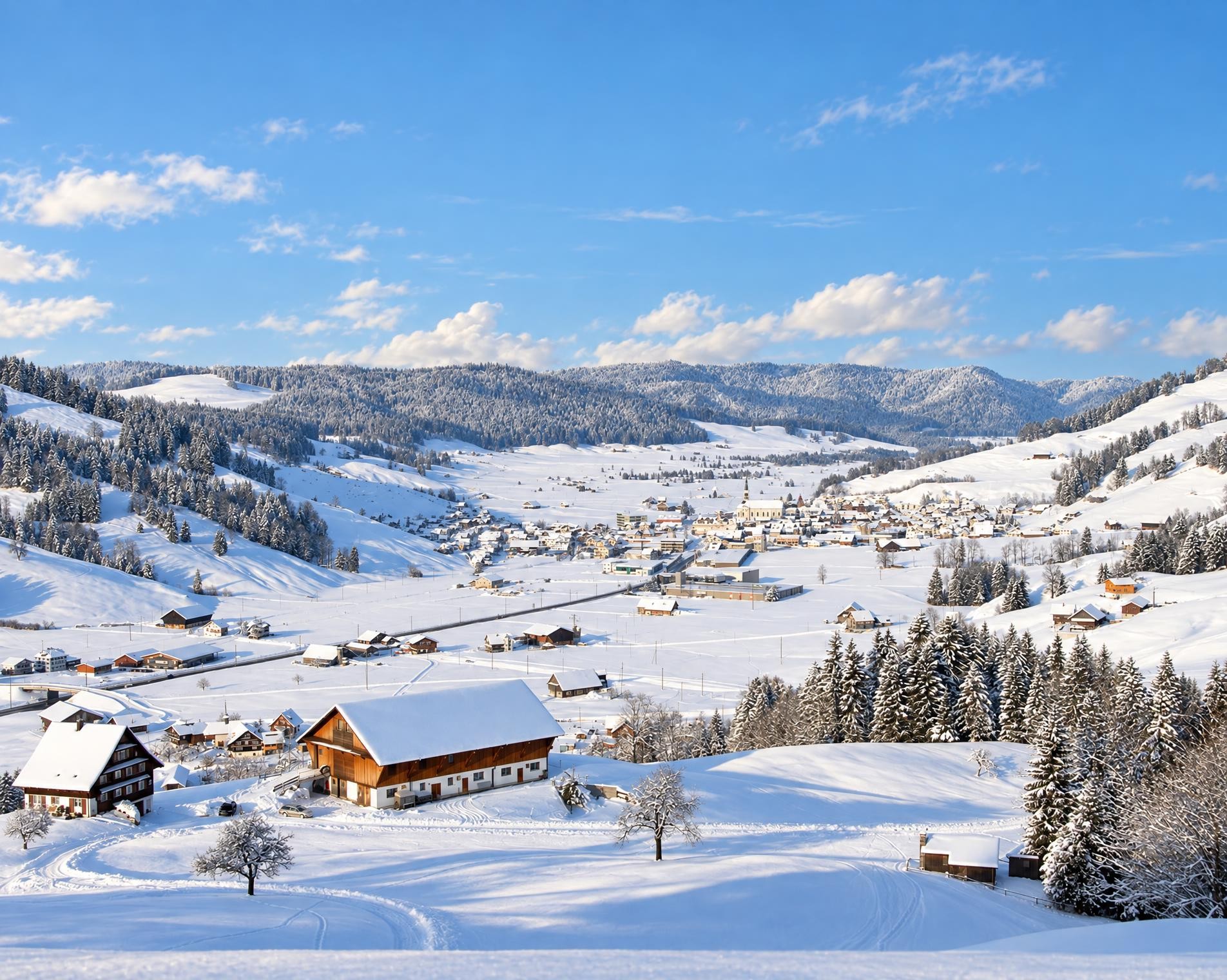 Biberegg-Herrenboden-Schneeschuhtrail