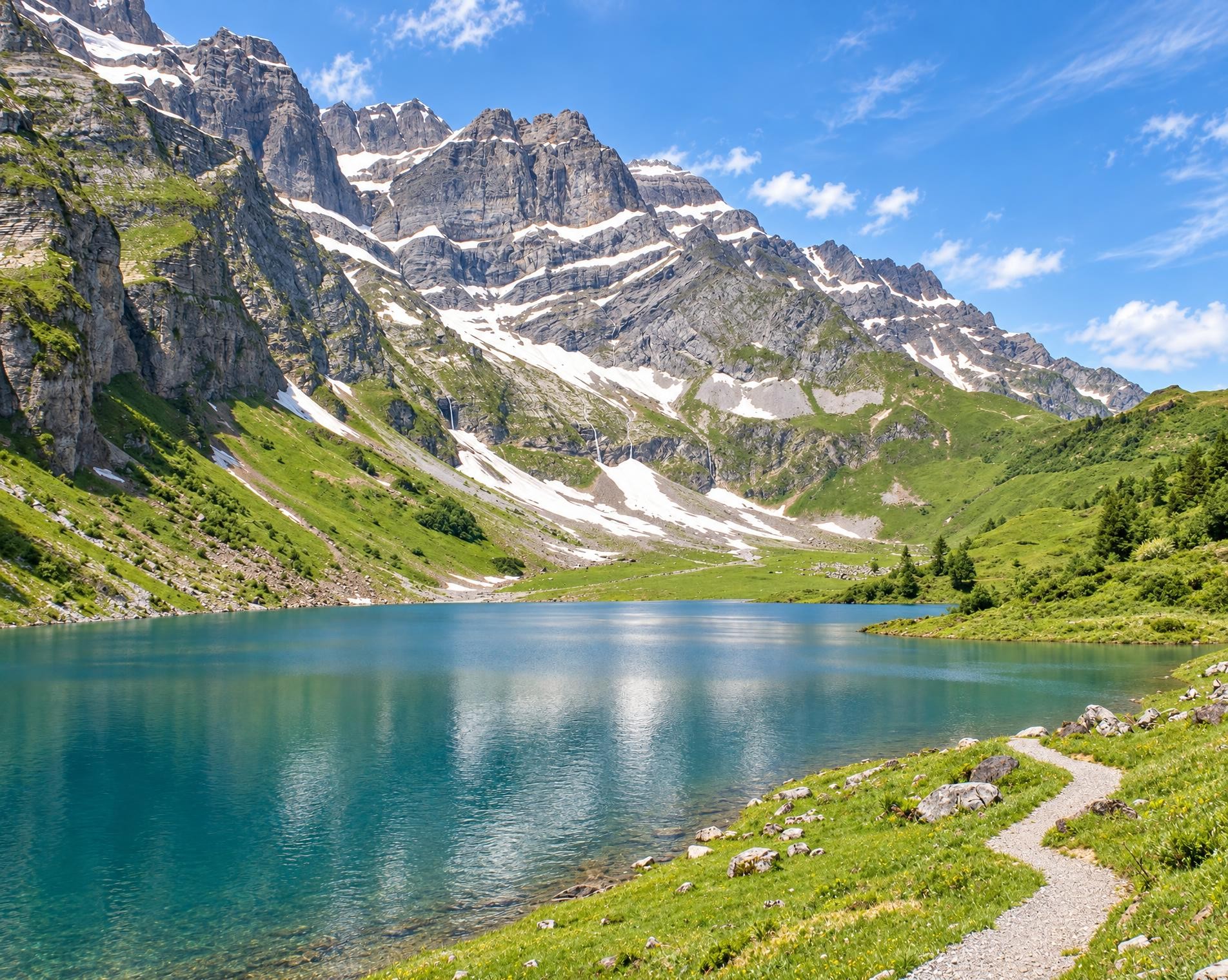 Braunwald-Oberblegisee-Weg
