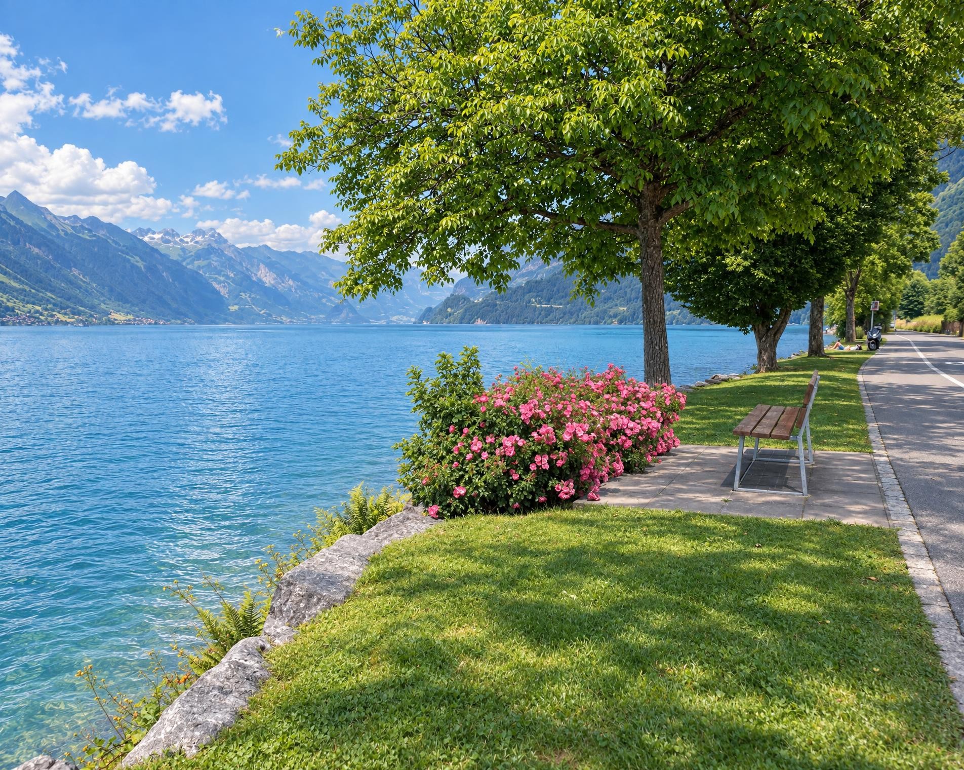 Brienzersee Drei Wasserfälleweg, Etappe 1/2
