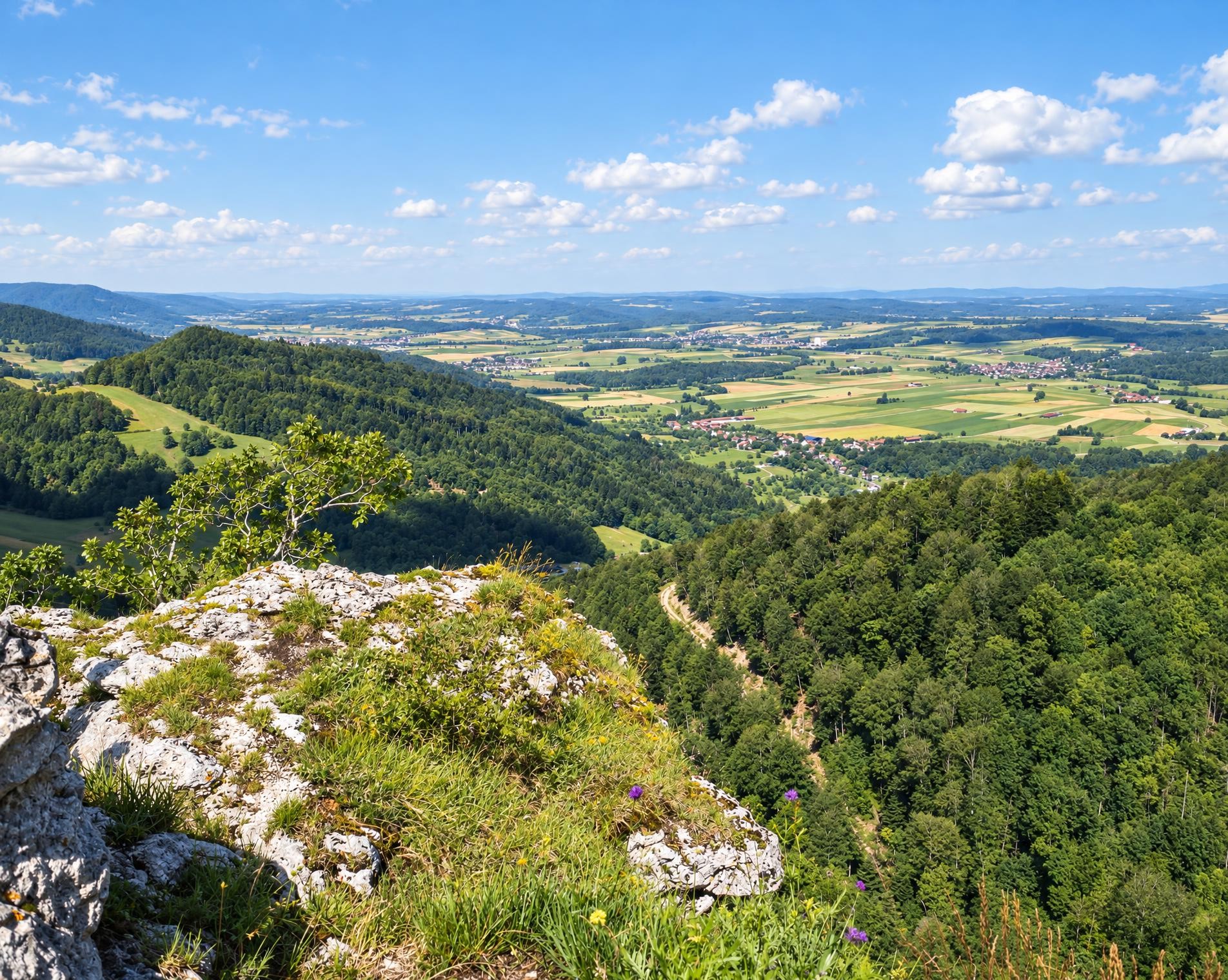 Chemin du 100e du CAS Jura