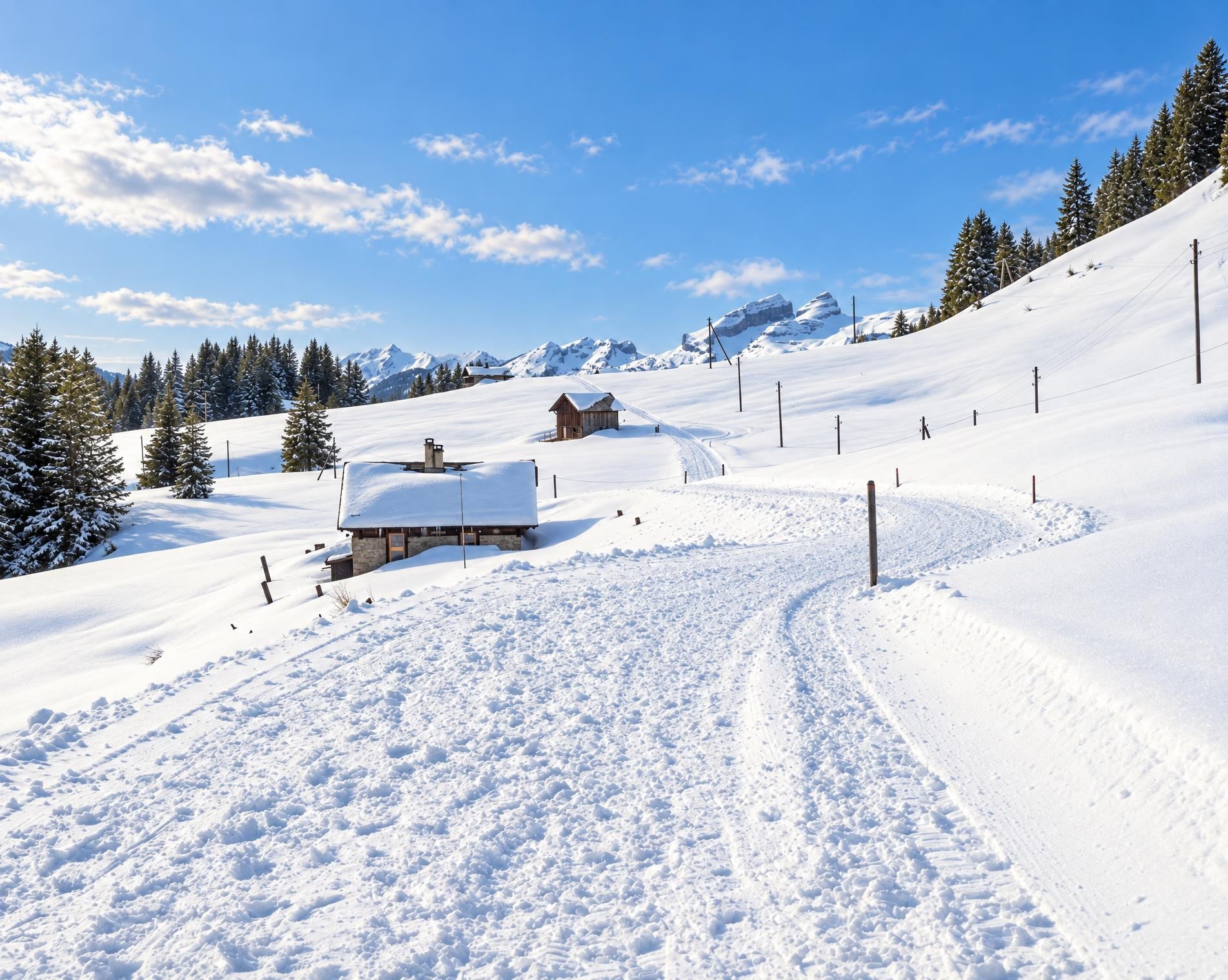 Chemin Isenau–Col du Pillon