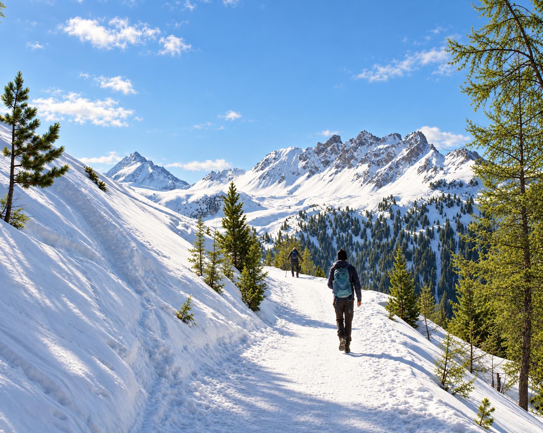 Chemin Tignousa–Hôtel Weisshorn
