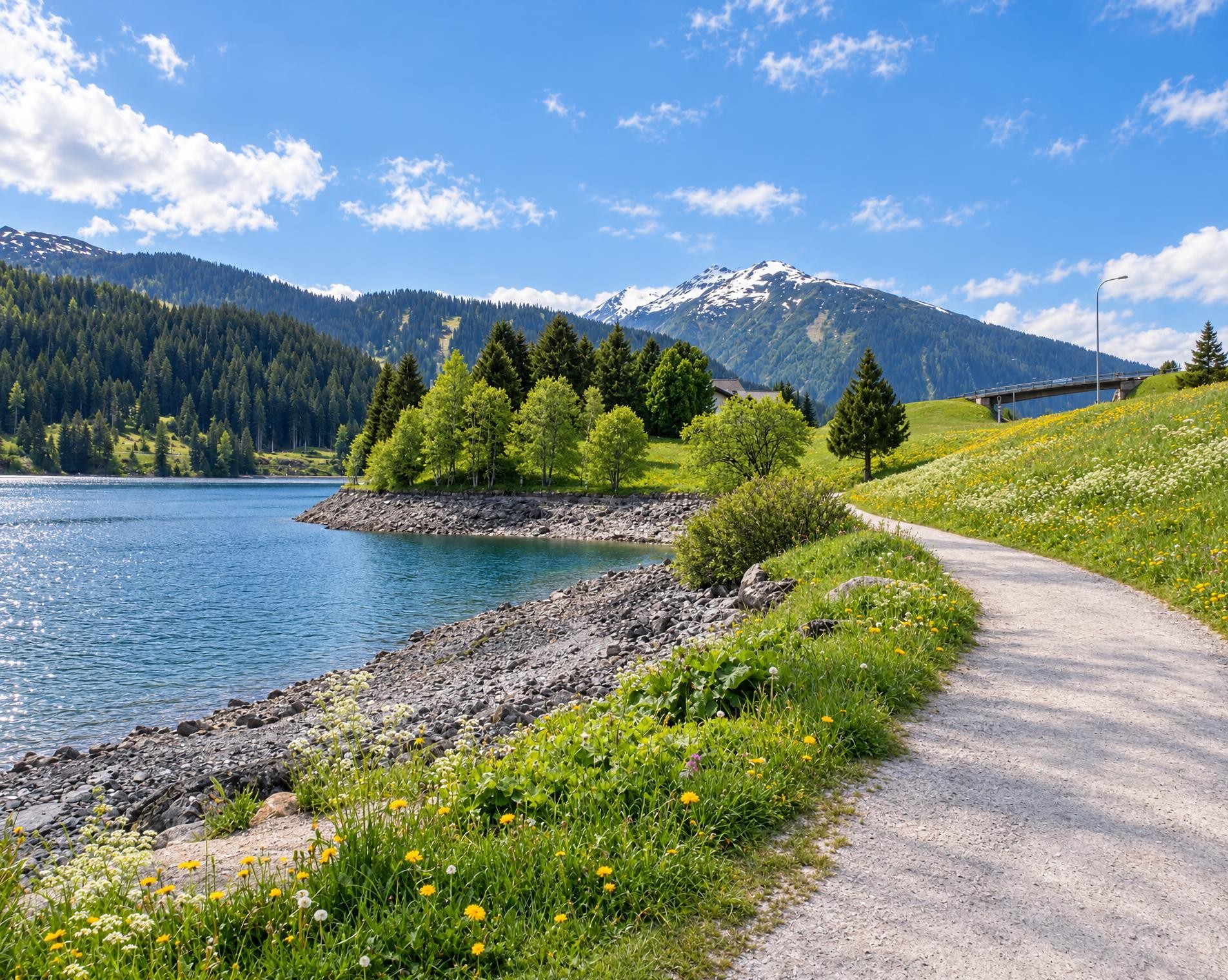 Davosersee Rundweg