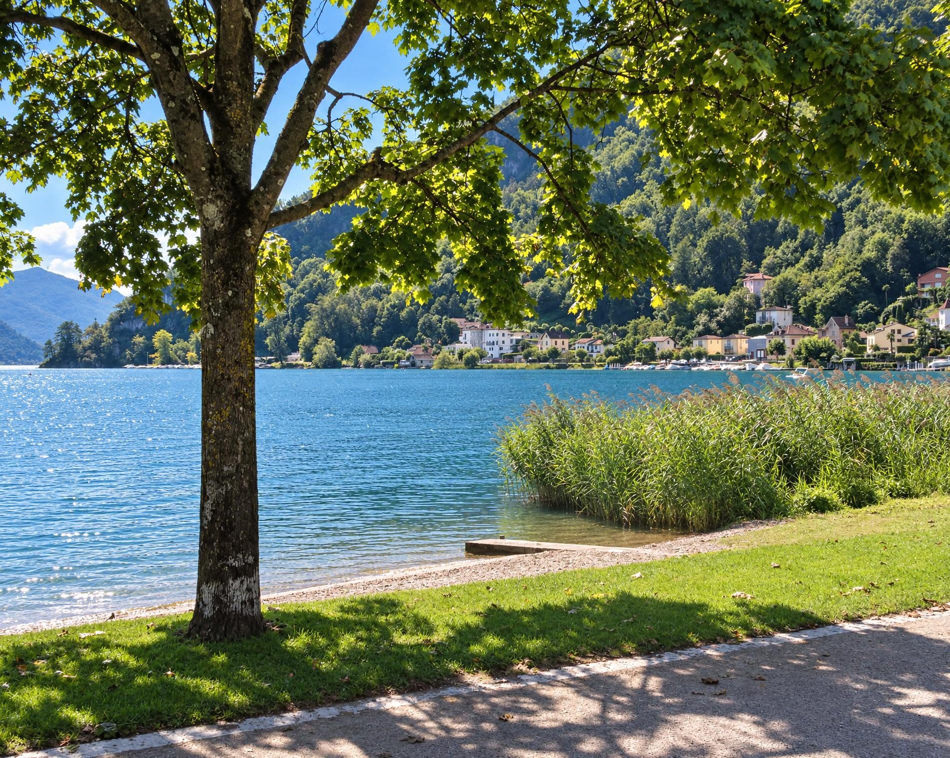 Giro lungolago Agno–Caslano