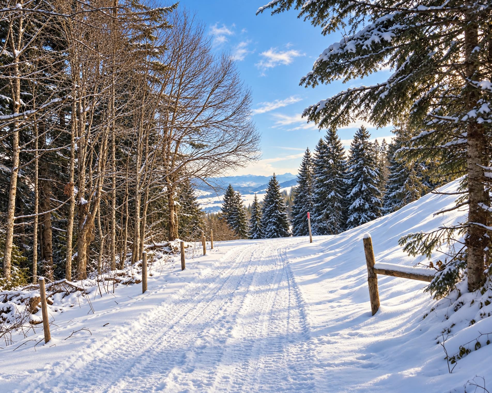 Heiligkreuz-First-Winterwanderweg