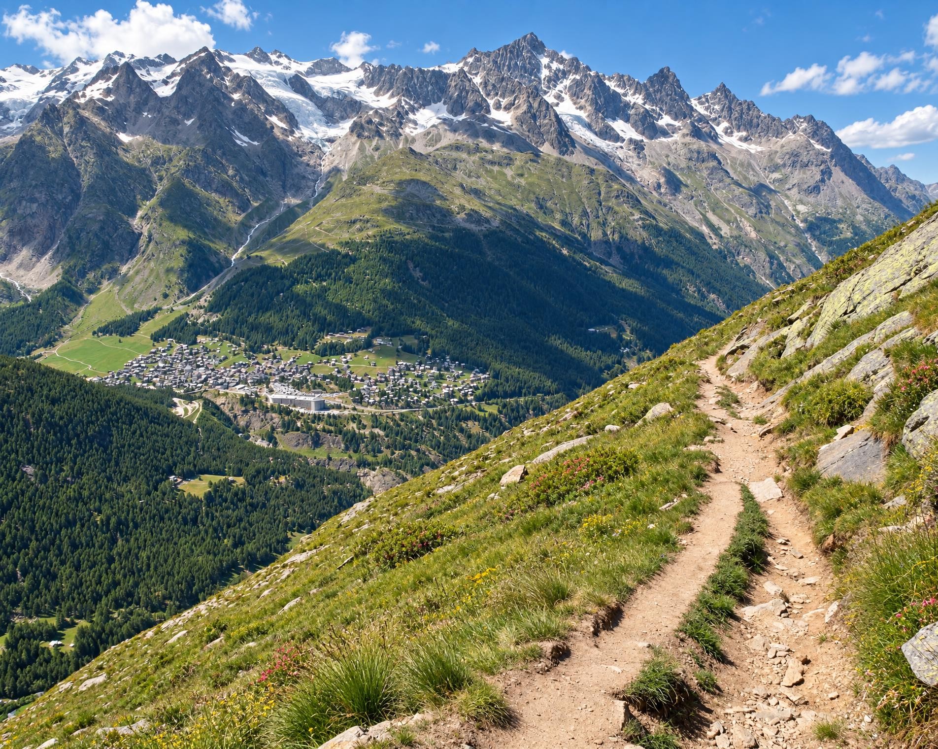 Höhenweg Almagelleralp