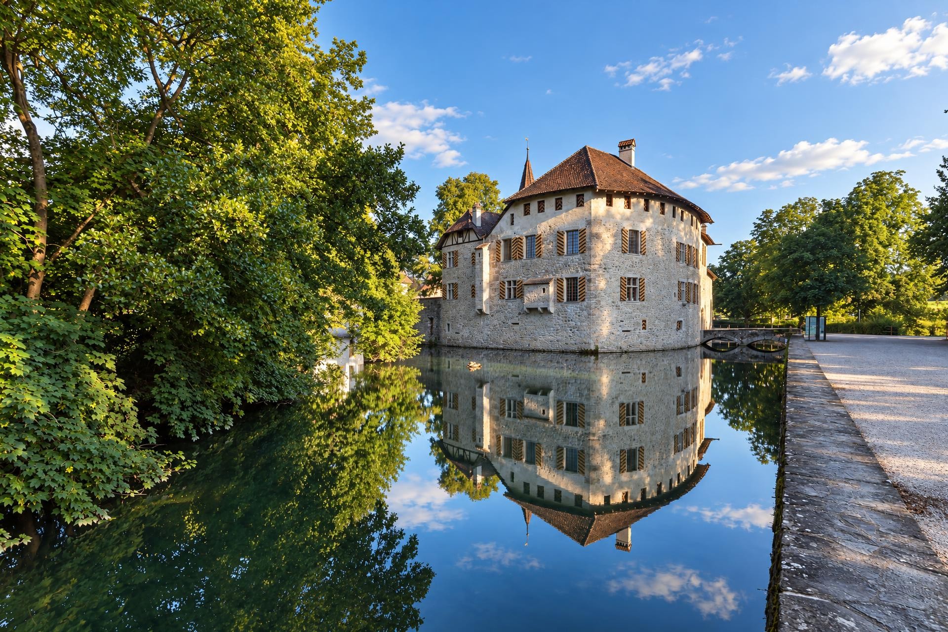 Industrieweg am Aabach: Etappe Schloss Hallwyl - Lenzburg