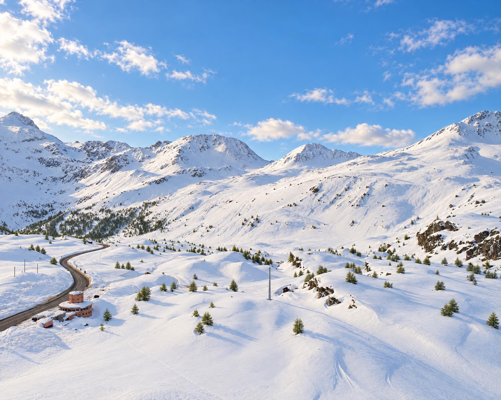 Langlaufloipe Simplonpass
