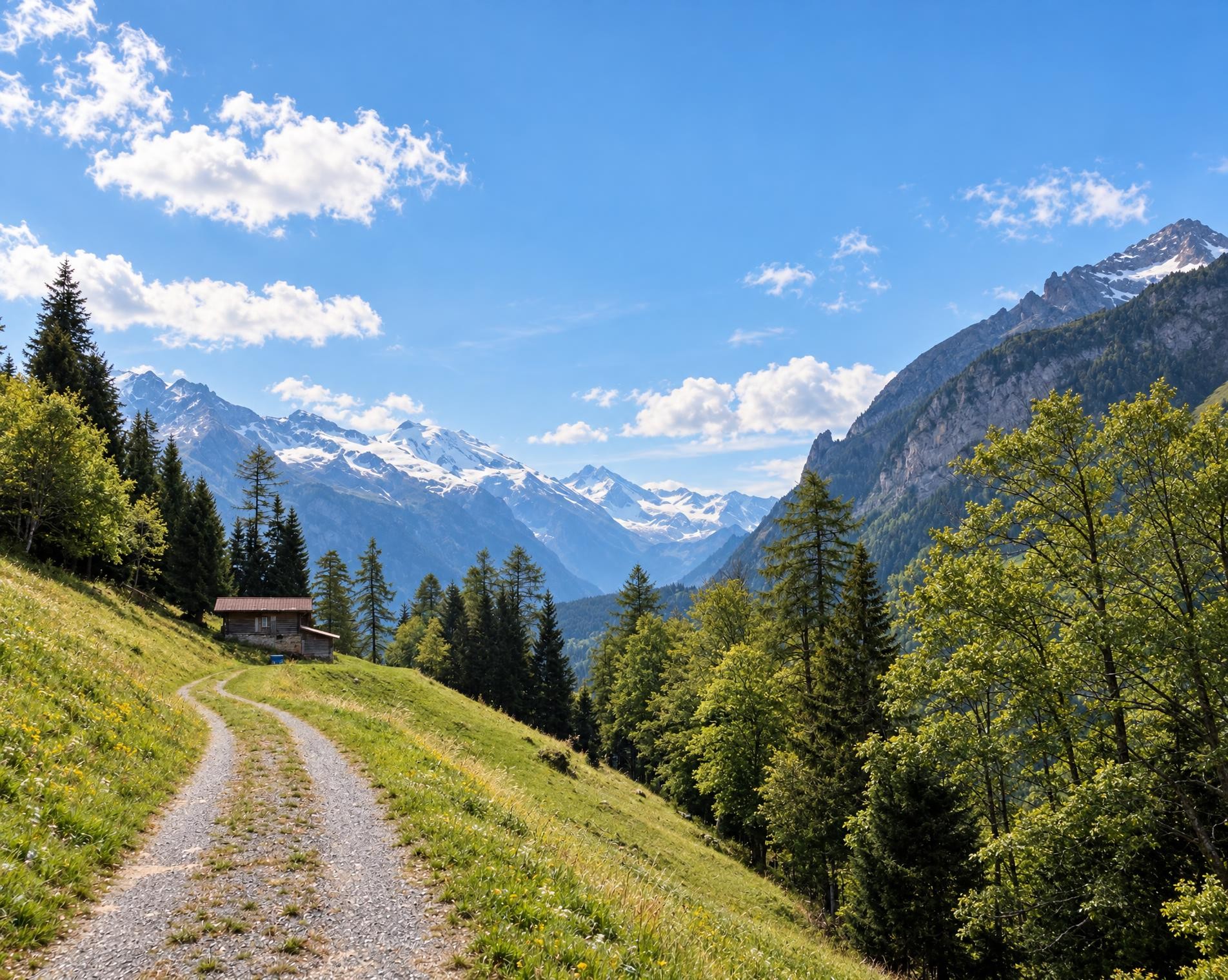 Lötschberg-Panoramaweg, Stage 1/4