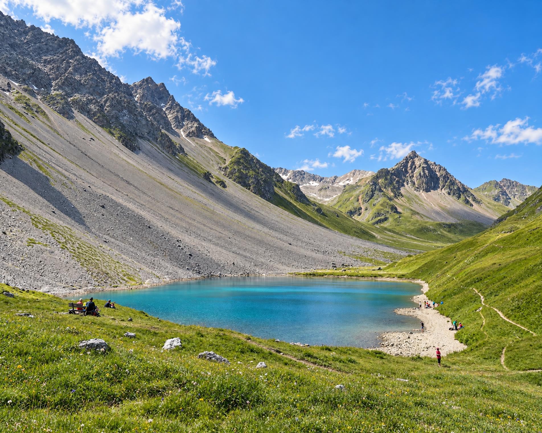 Mittelbünden-Panoramaweg, Stage 1/2