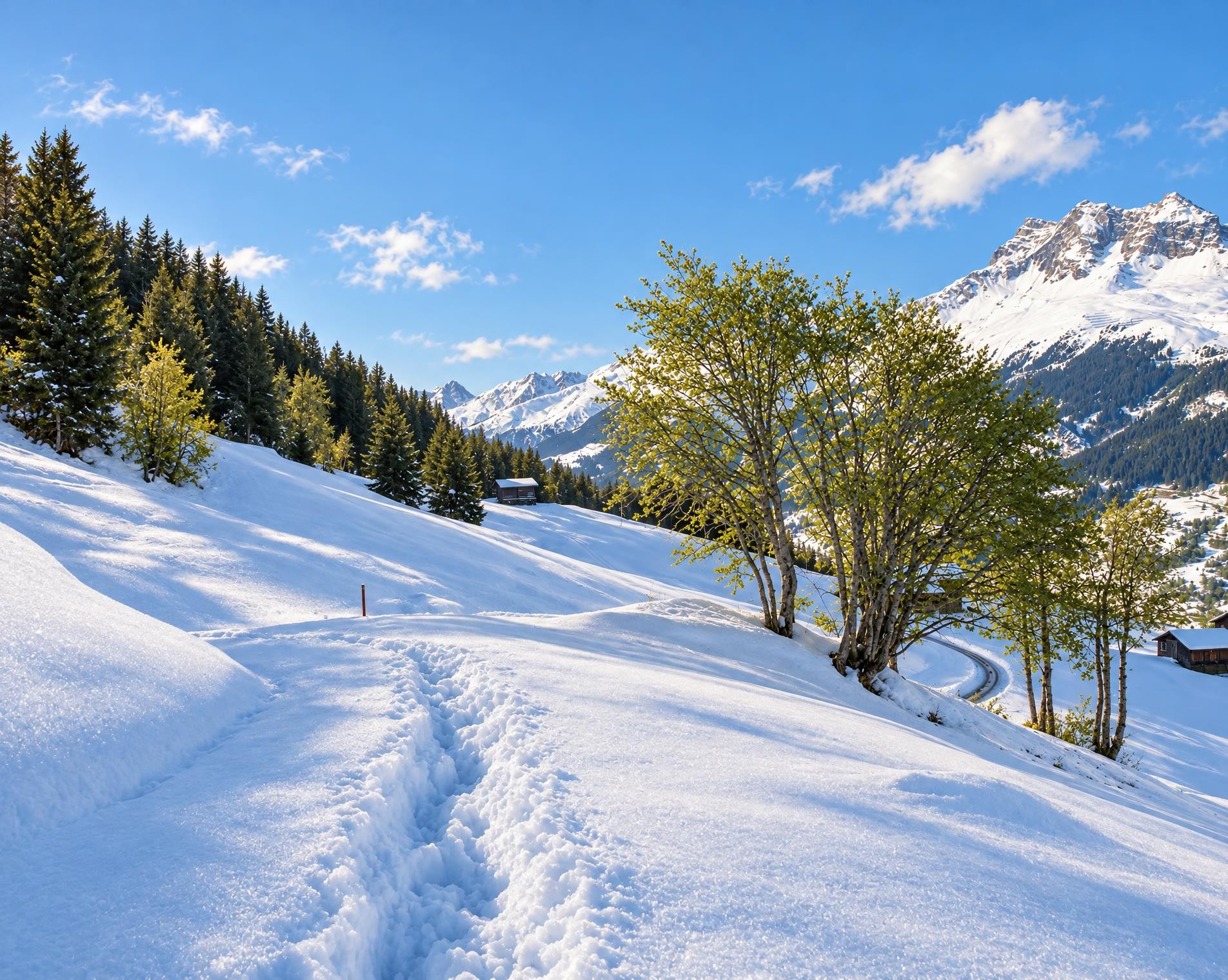 Obersaxer Schneeschuhtrail