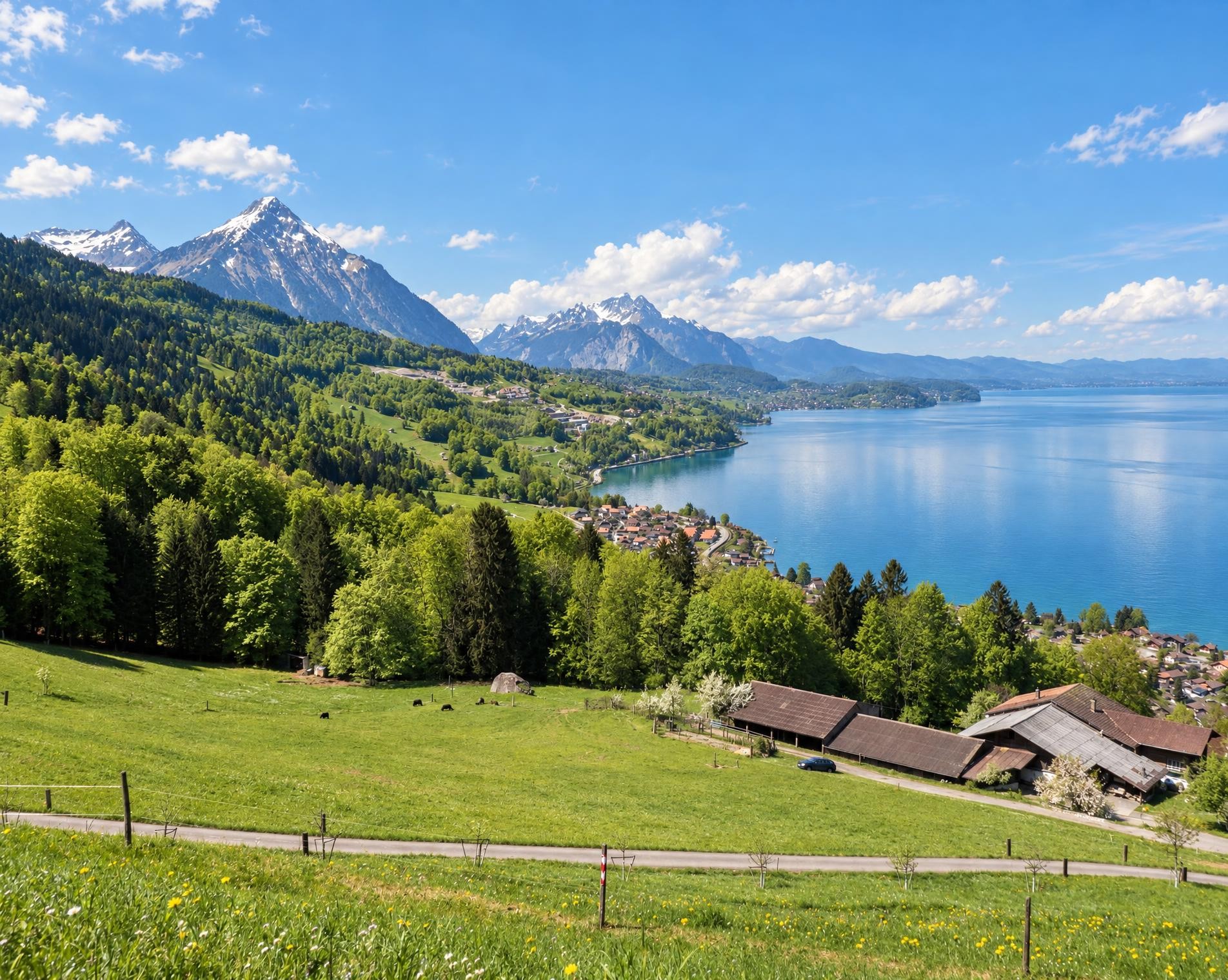 Panorama Rundweg Thunersee, Etappe 3/4
