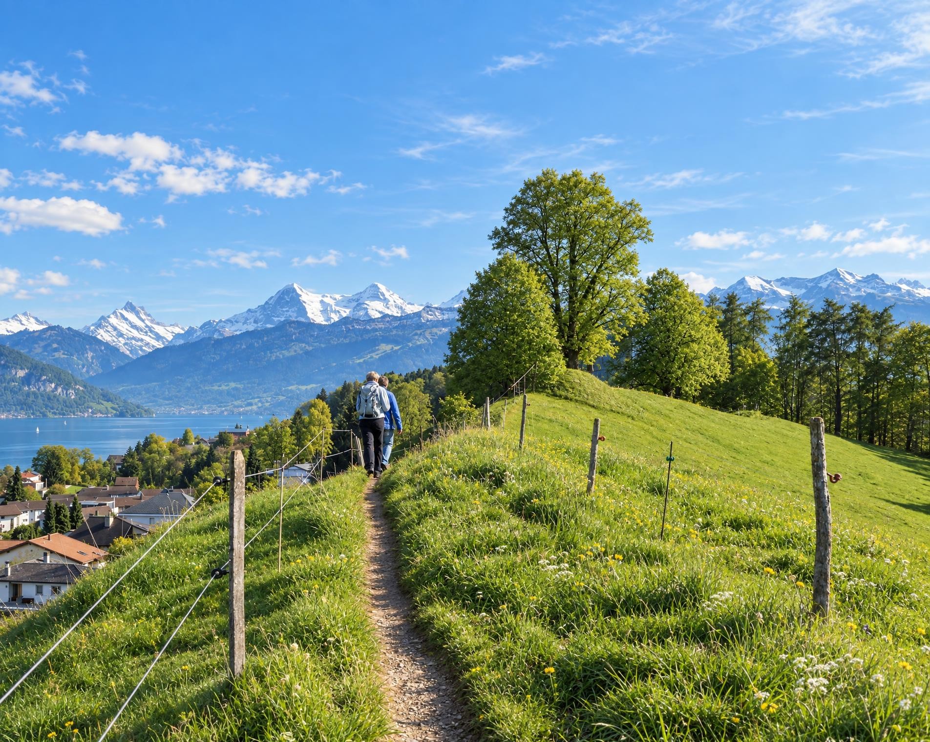 Panorama Rundweg Thunersee, Etappe 4/4