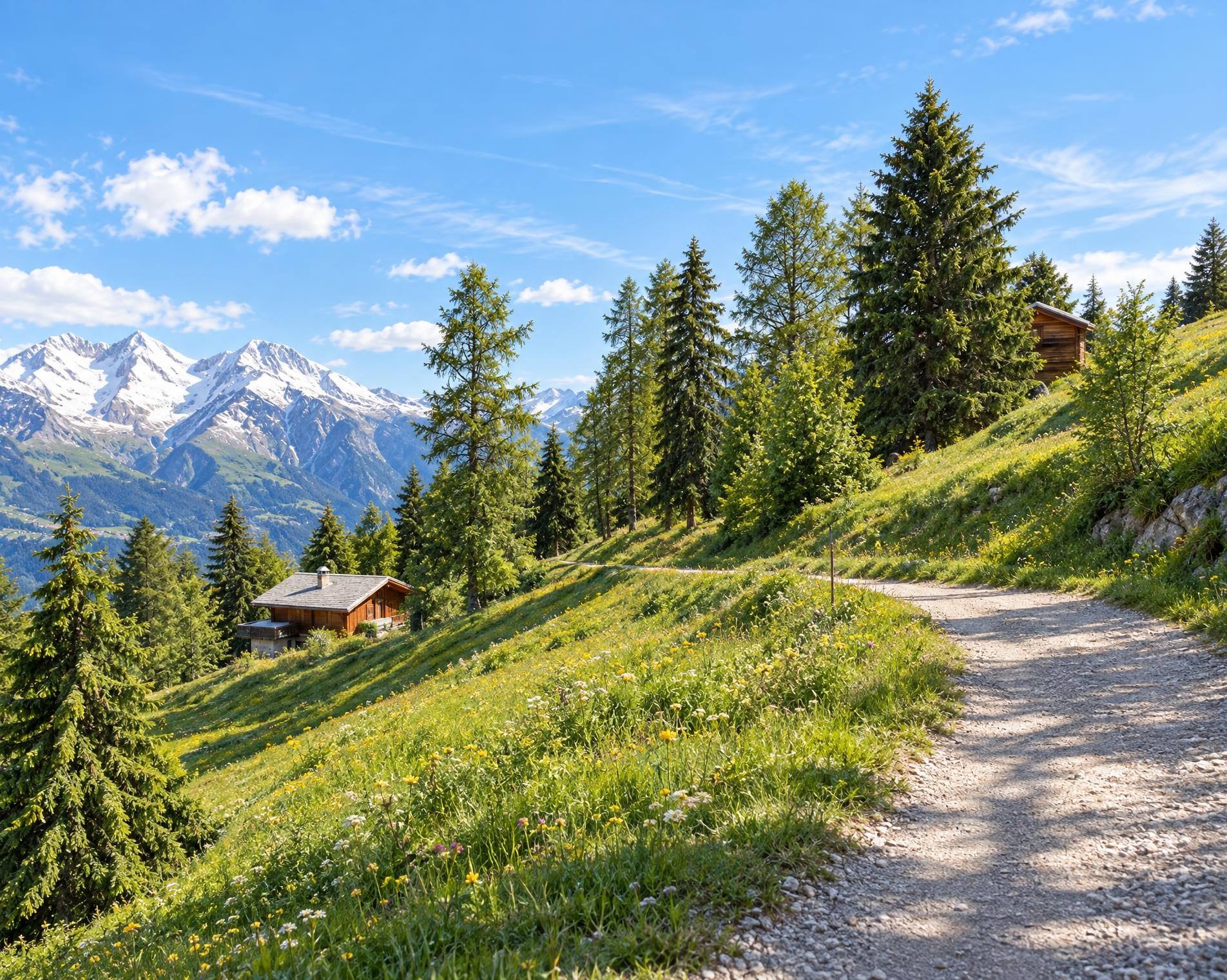Panoramaweg Unterbäch–Eischoll