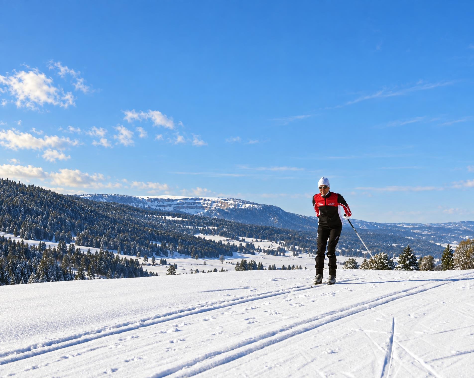 Piste de la vallée de La Sagne