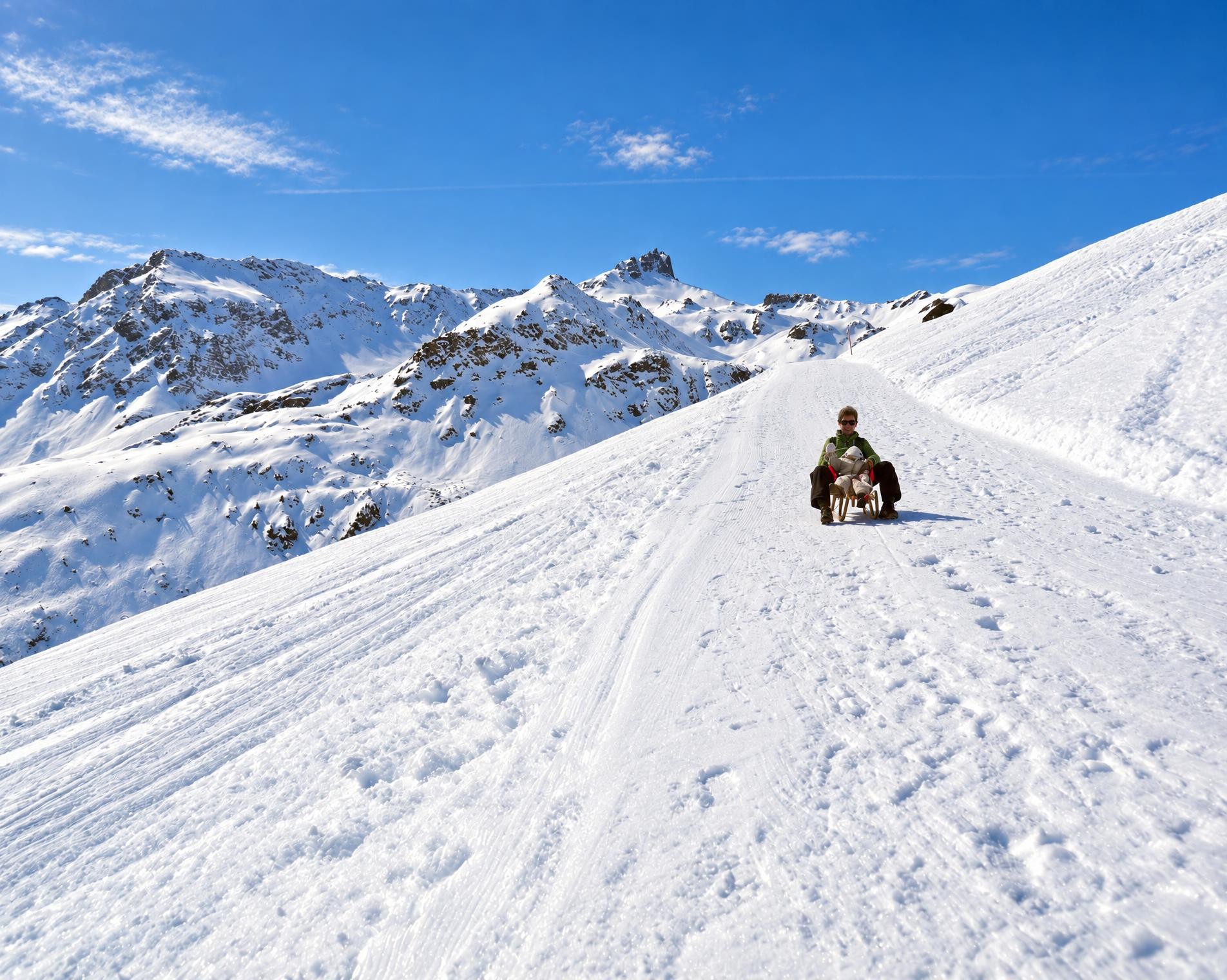 Piste de luge de Grimentz