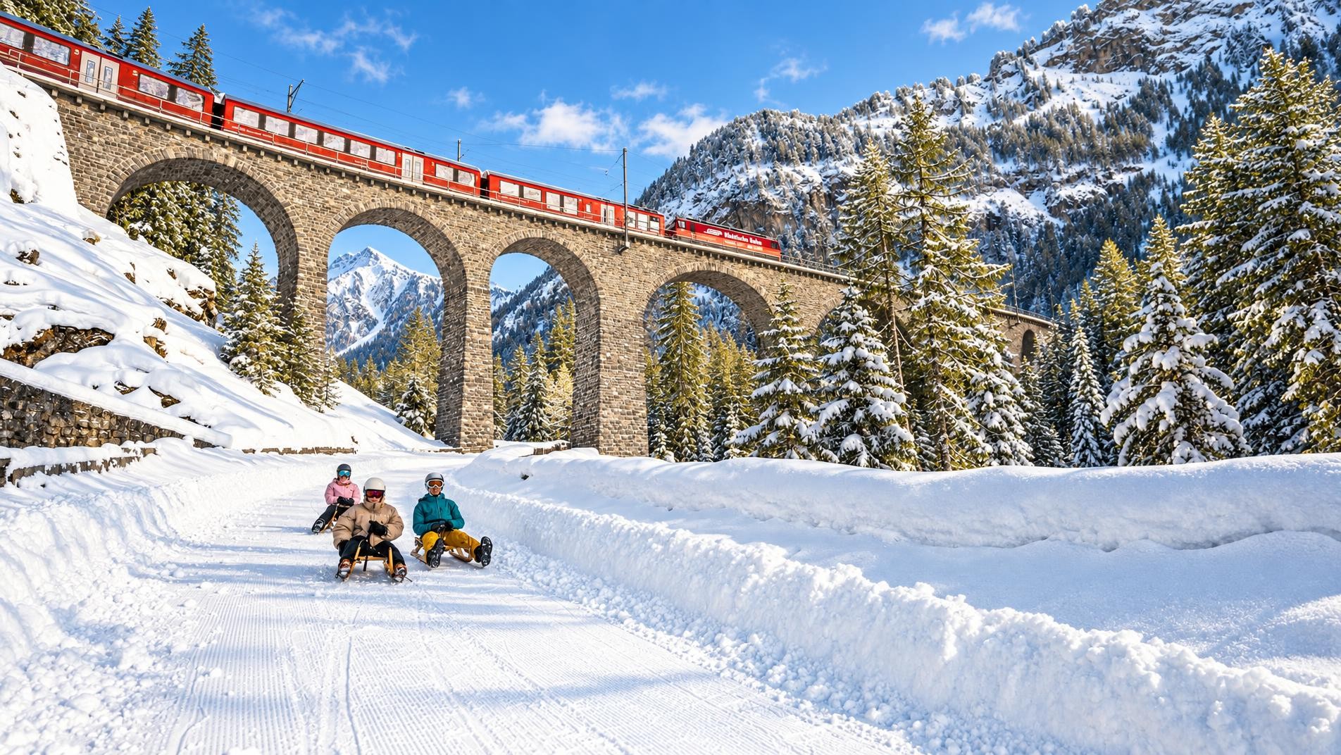 Preda-Bergün Schlittelbahn
