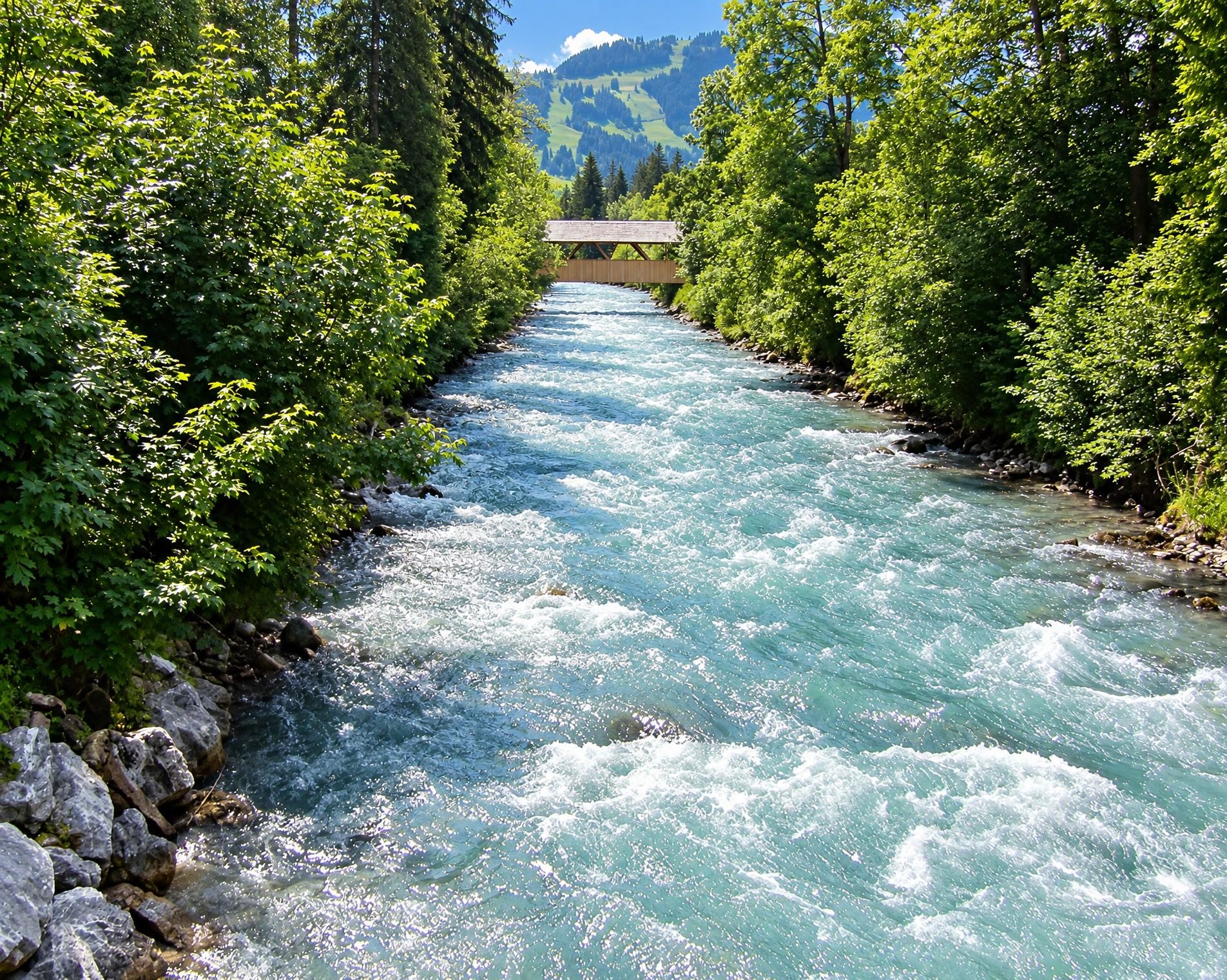 Saane-Uferweg