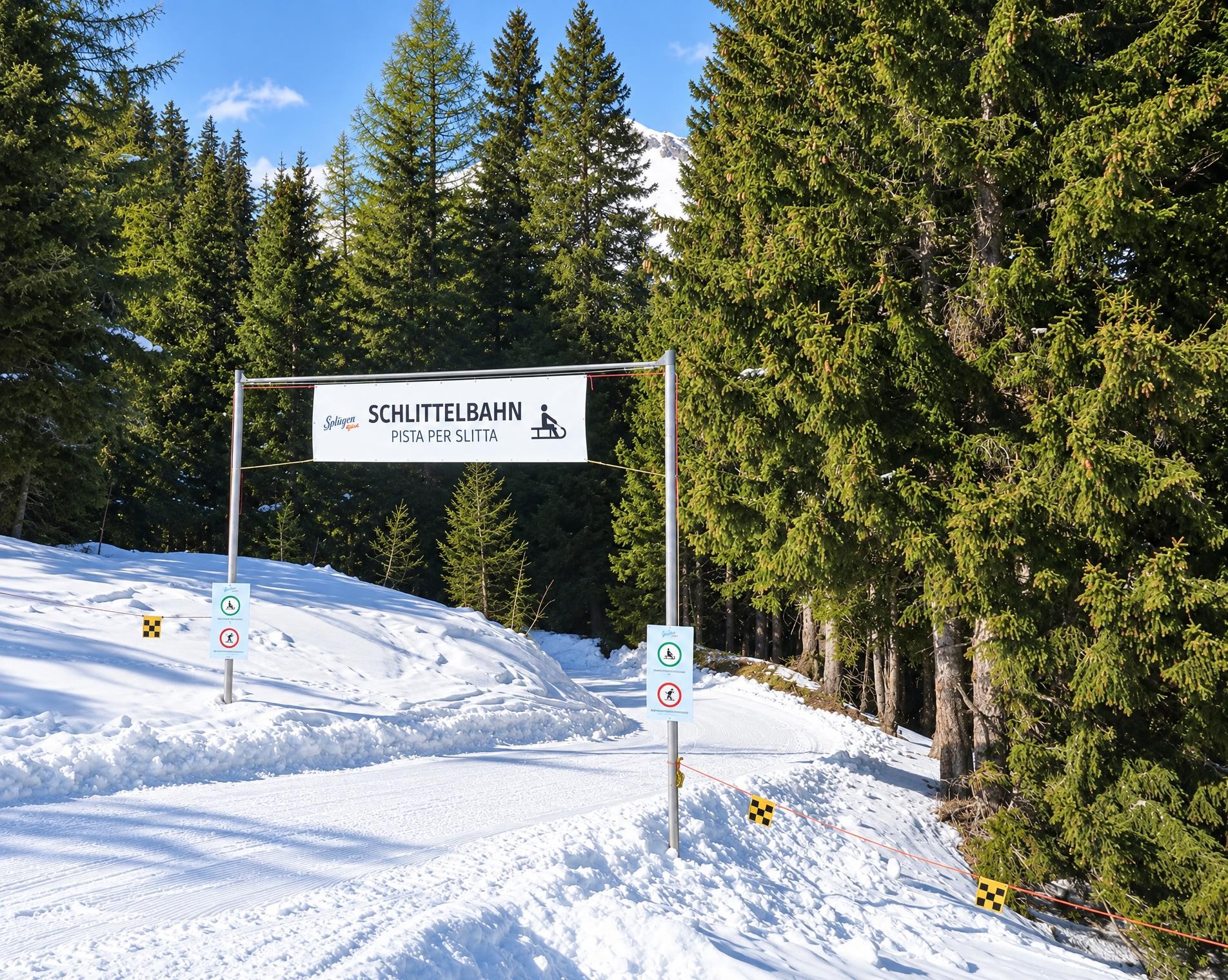Schlittelbahn Splügen