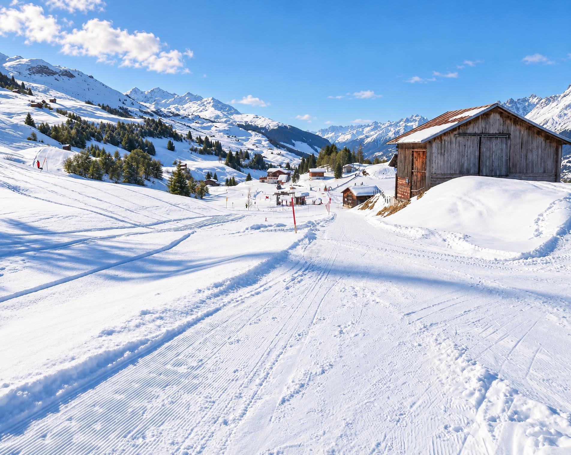 Schlittelweg Cuolm Sura–Ilanz