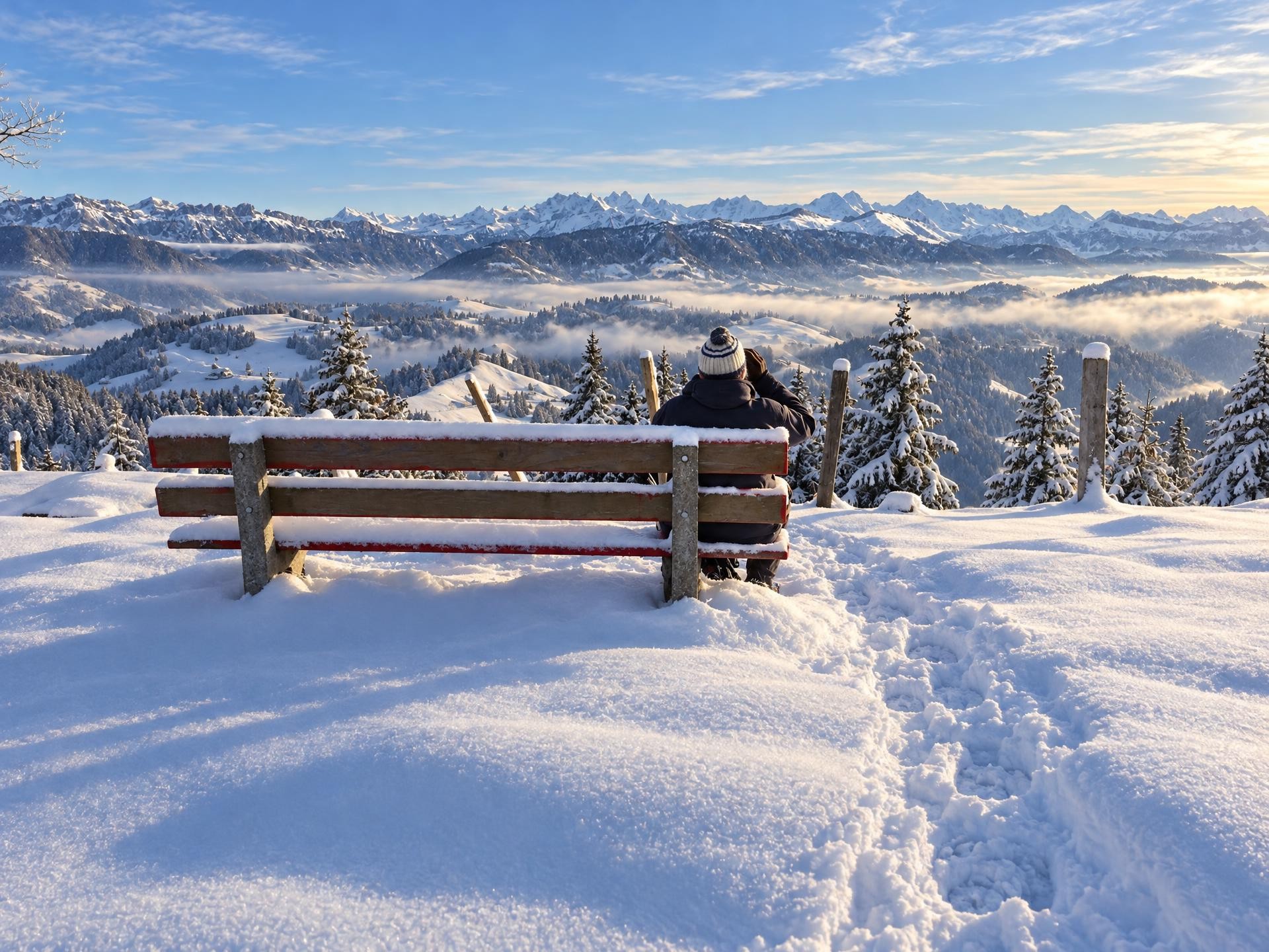 Schneeschuh Tour Fankhaus - Luthern (Napfüberquerung)
