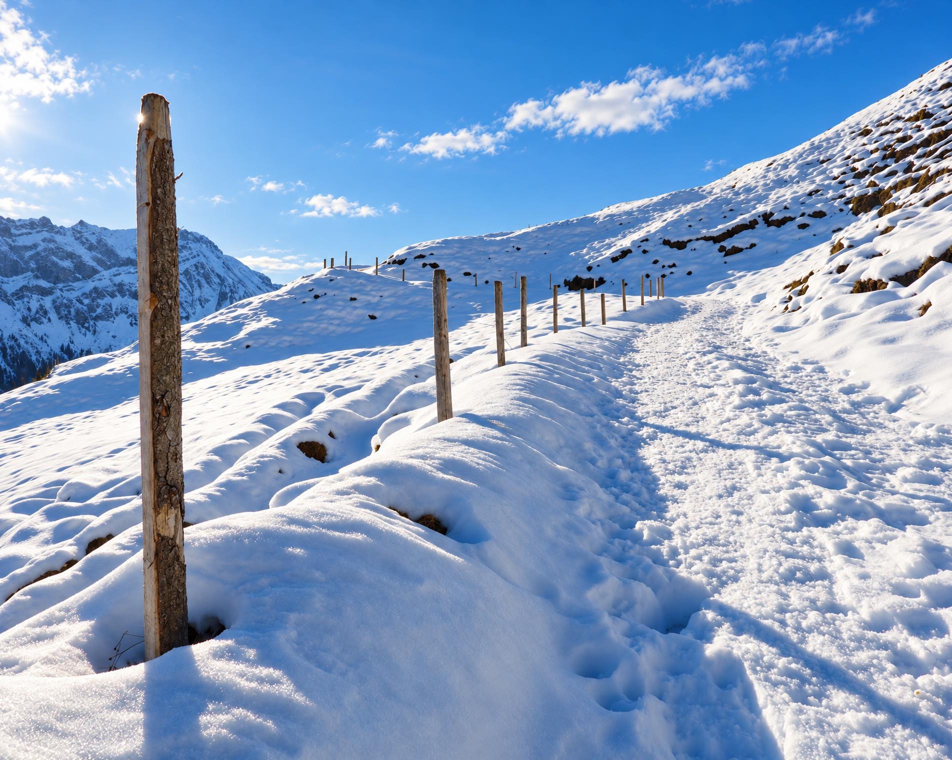Schneeschuhtrail First