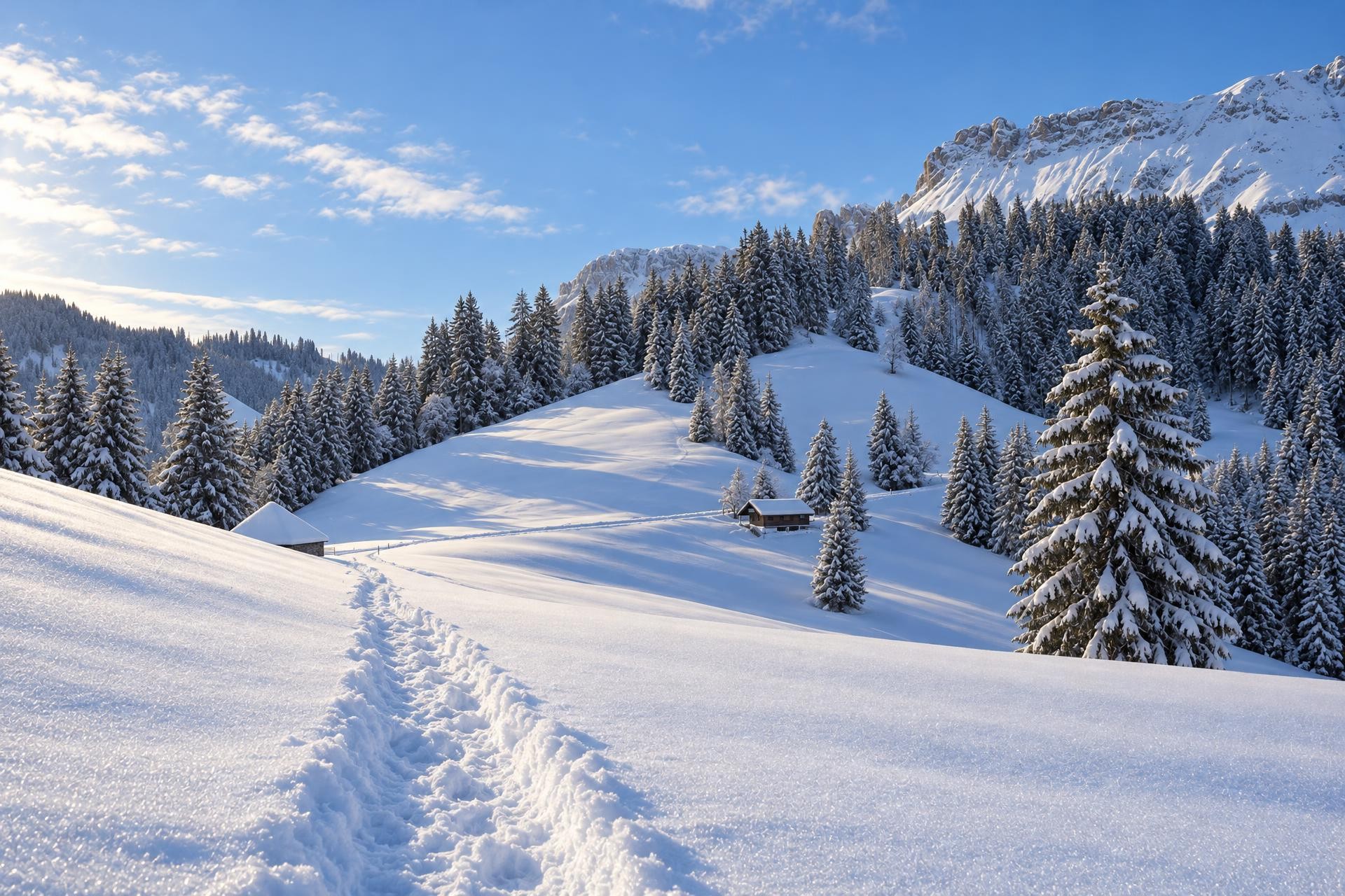 Schneeschuhtrail Marbachegg-Marbach