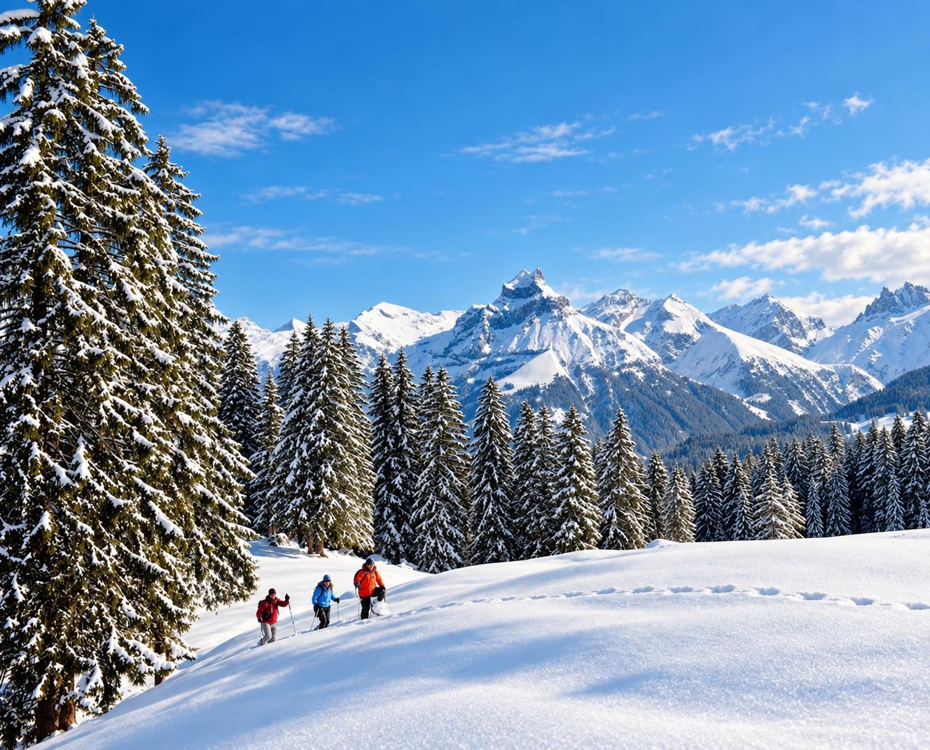Schneeschuhtrail Untertrübsee