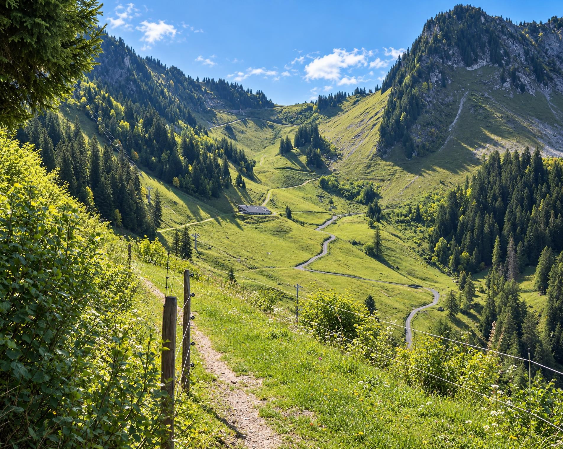Sentier des alpages de Vionnaz