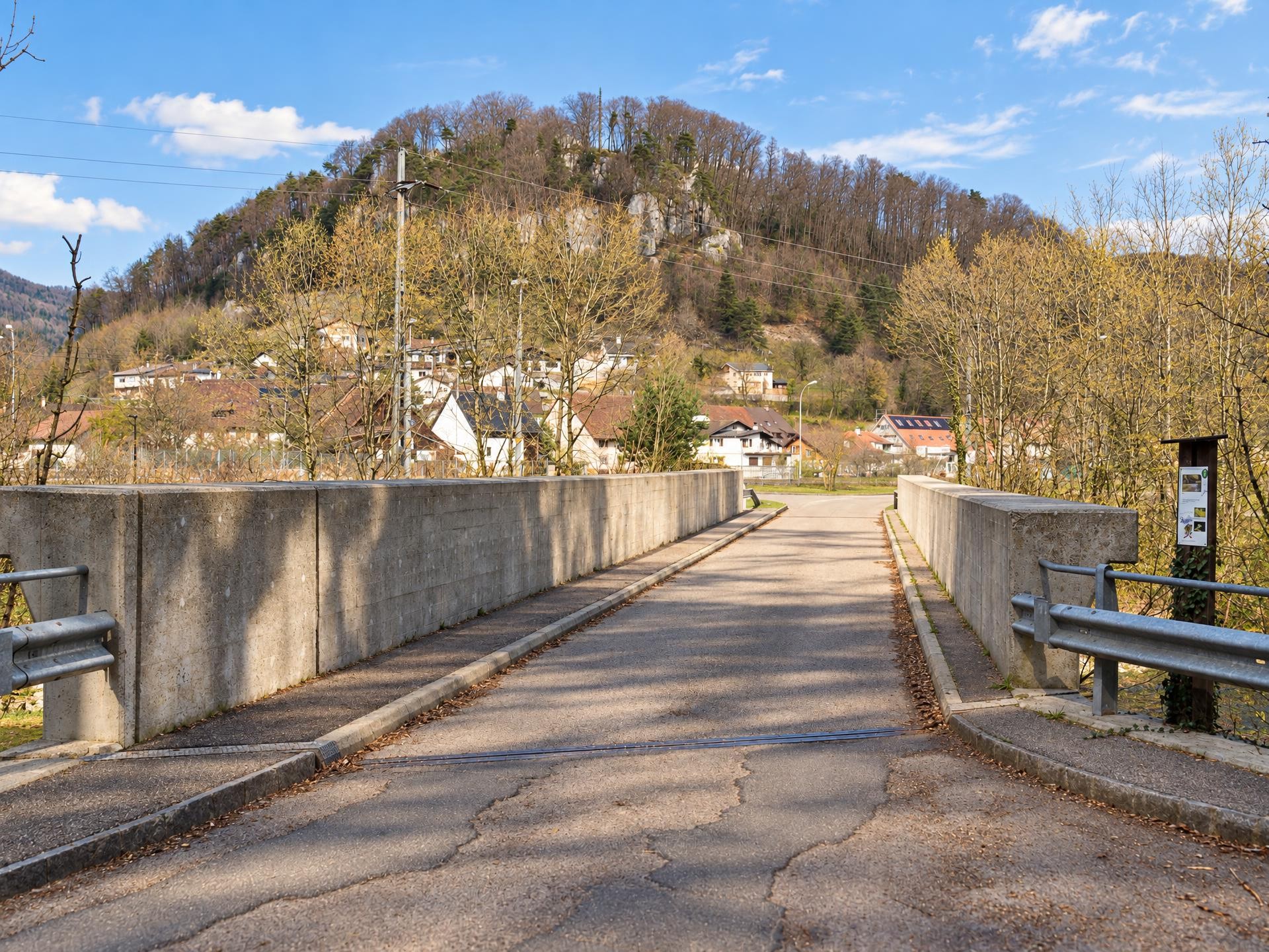 sentier des pêcheurs de la Réselle de Soyhières