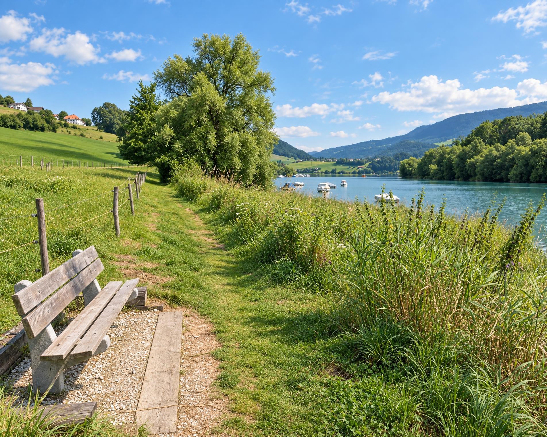 Sentier du Lac de la Gruyère, Stage 2/3