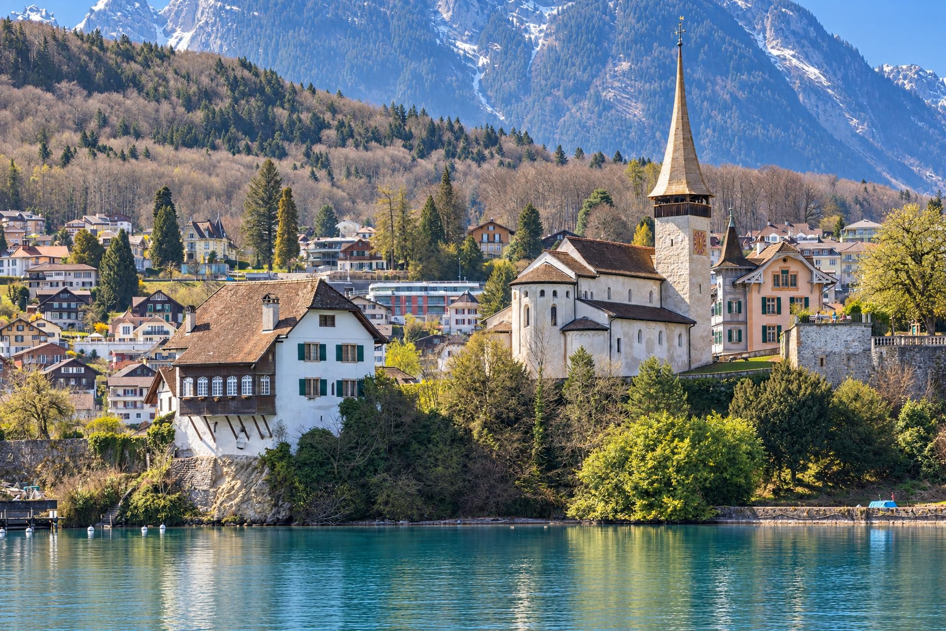 Spiez–Faulensee Uferweg
