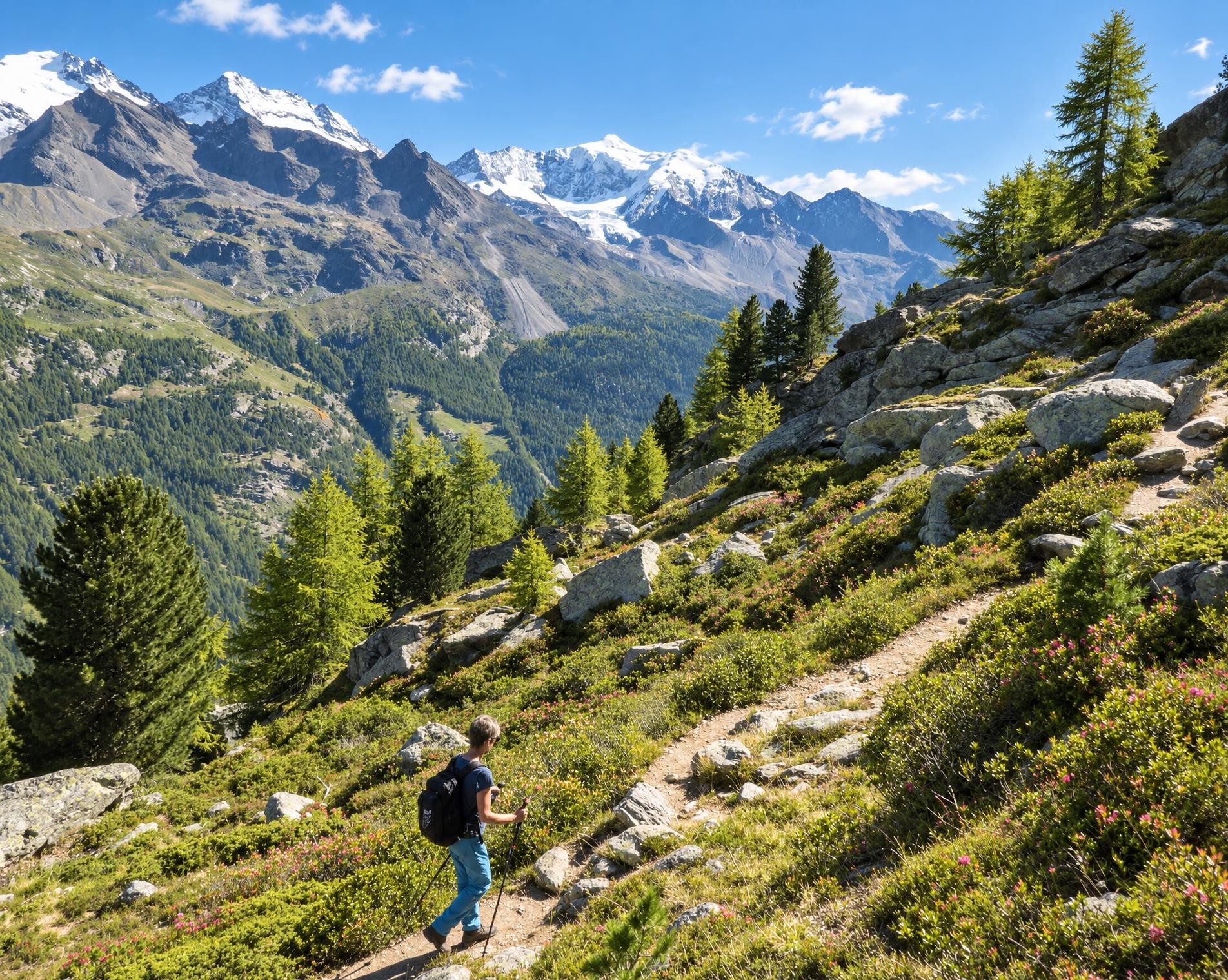 Swiss Tour Monte Rosa, Stage 1/3