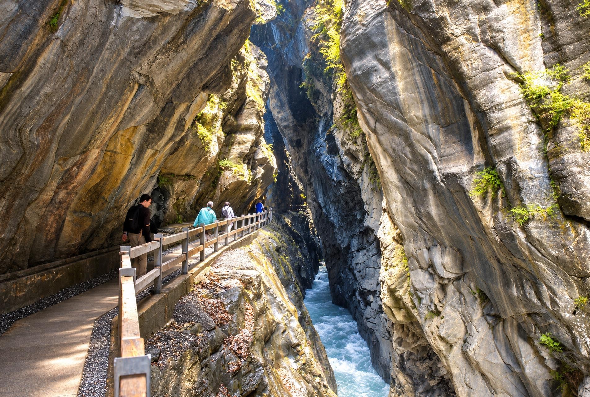 Taminaschlucht Rundweg