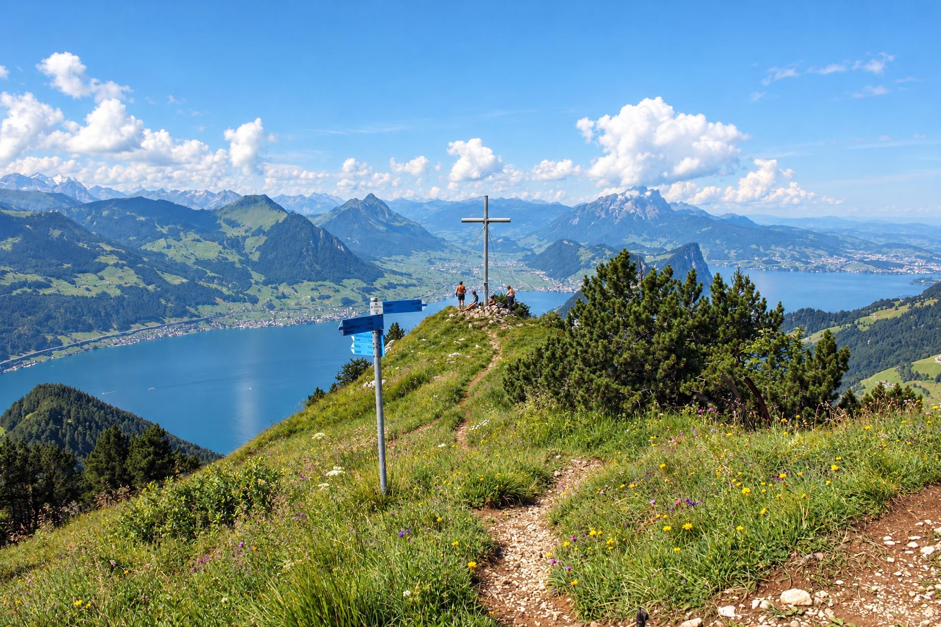Über die Rigi Hochflue