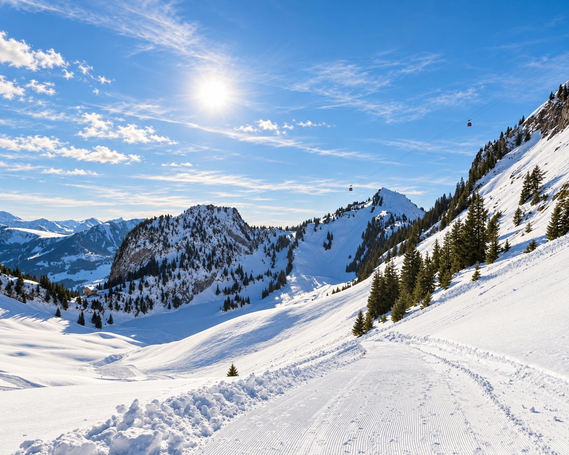 Winterwanderweg Oberbärgli