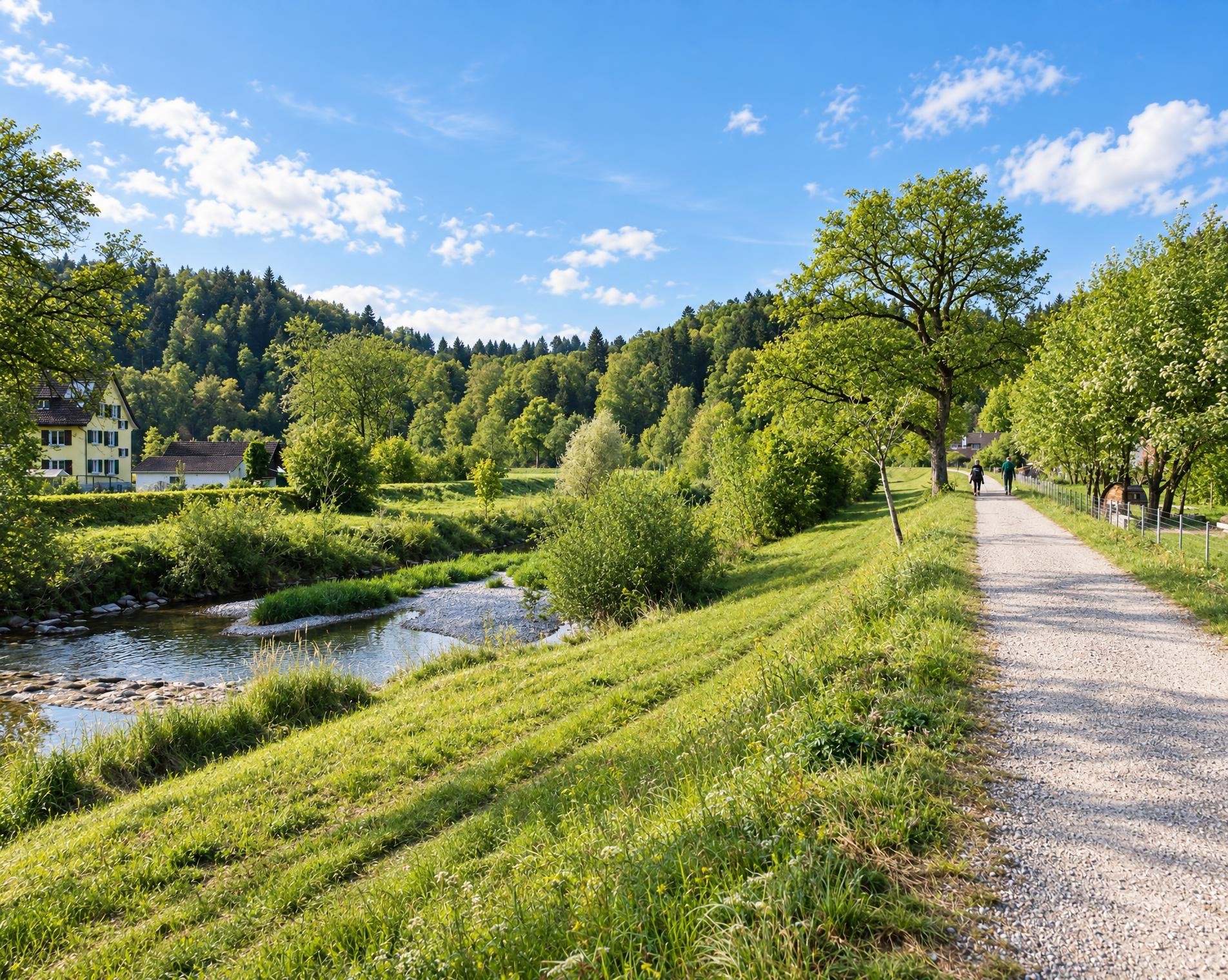 Züri Oberland-Höhenweg, Etappe 1/4