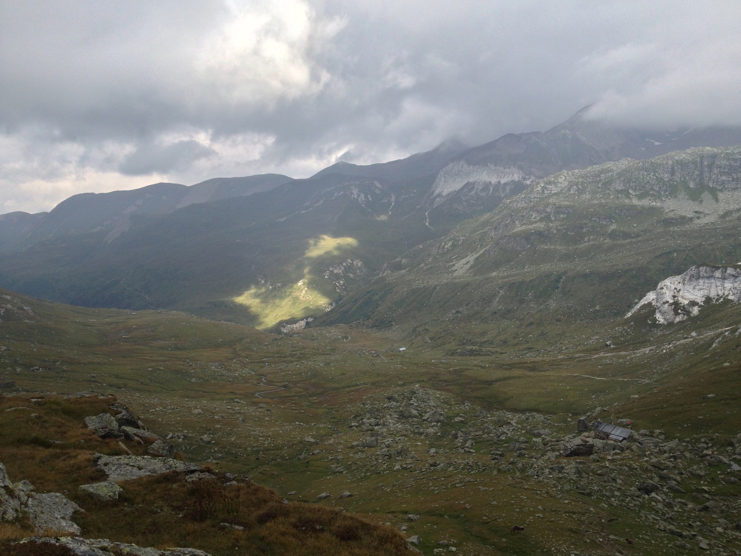 Circuit via the Albrun Pass