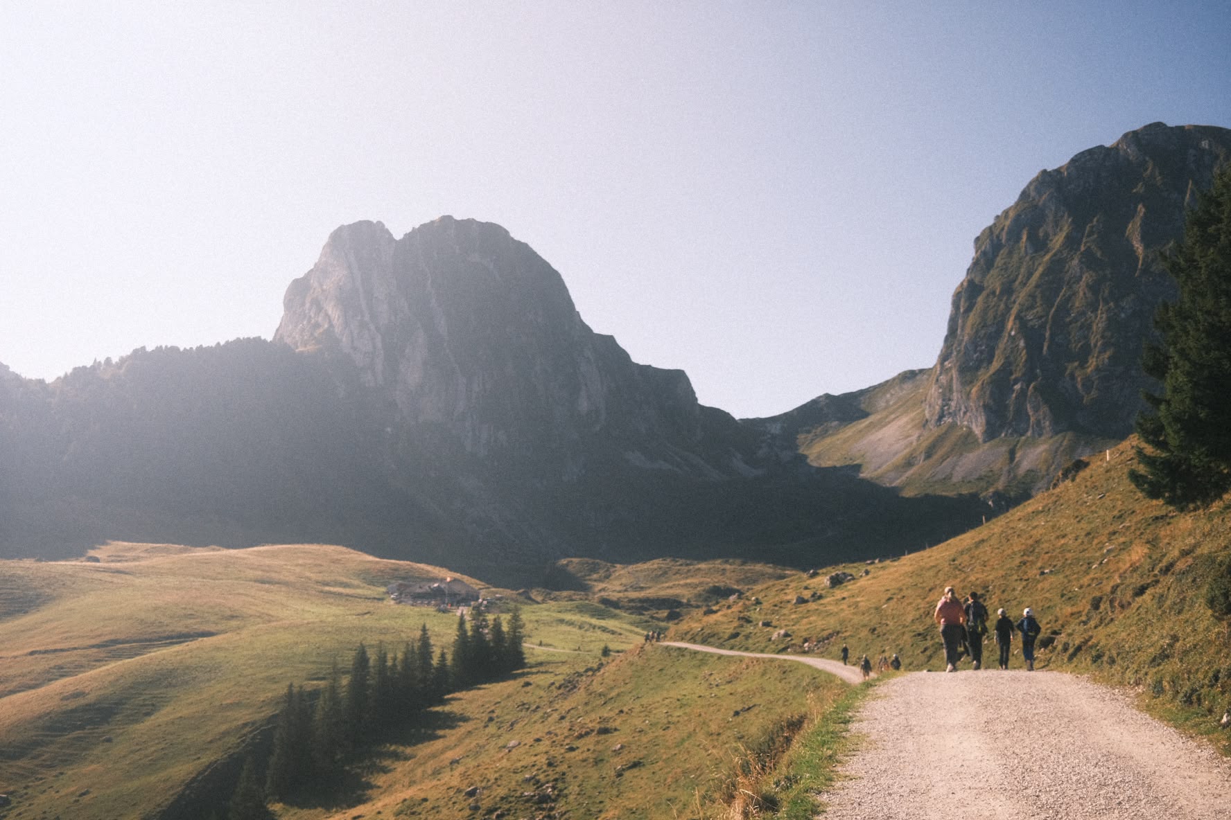 Over the Leiterepass to Gantrischseeli